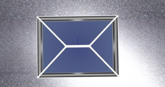 Korniche Aluminium Roof Lantern - AMBI Neutral 1.2 U-Value Glazing