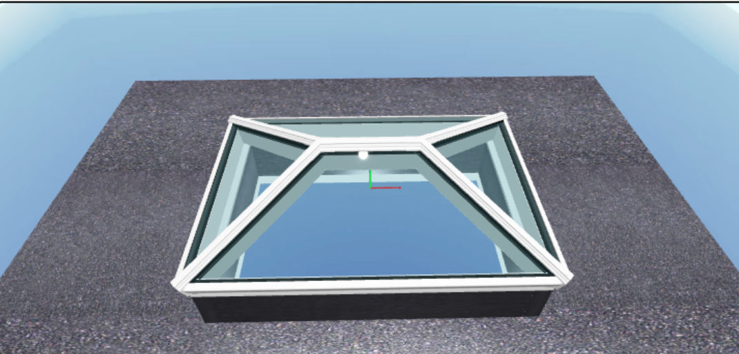 Korniche Aluminium Roof Lantern - AMBI Acqua 1.0 U-Value Glazing