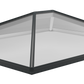 Korniche Aluminium Roof Lantern - Grey Frame AMBI Neutral 1.2 U-Value Glazing  Large Dimensons