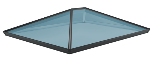 Korniche Aluminium Roof Lantern Grey Frame- AMBI Acqua 1.0 U-Value Glazing